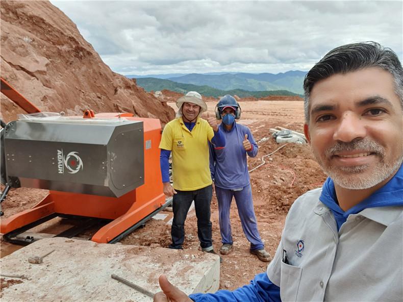 金剛石串珠繩出口西班牙采石場助力開采