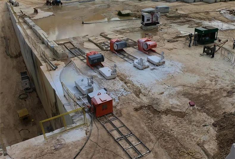 永磁金剛石繩鋸機